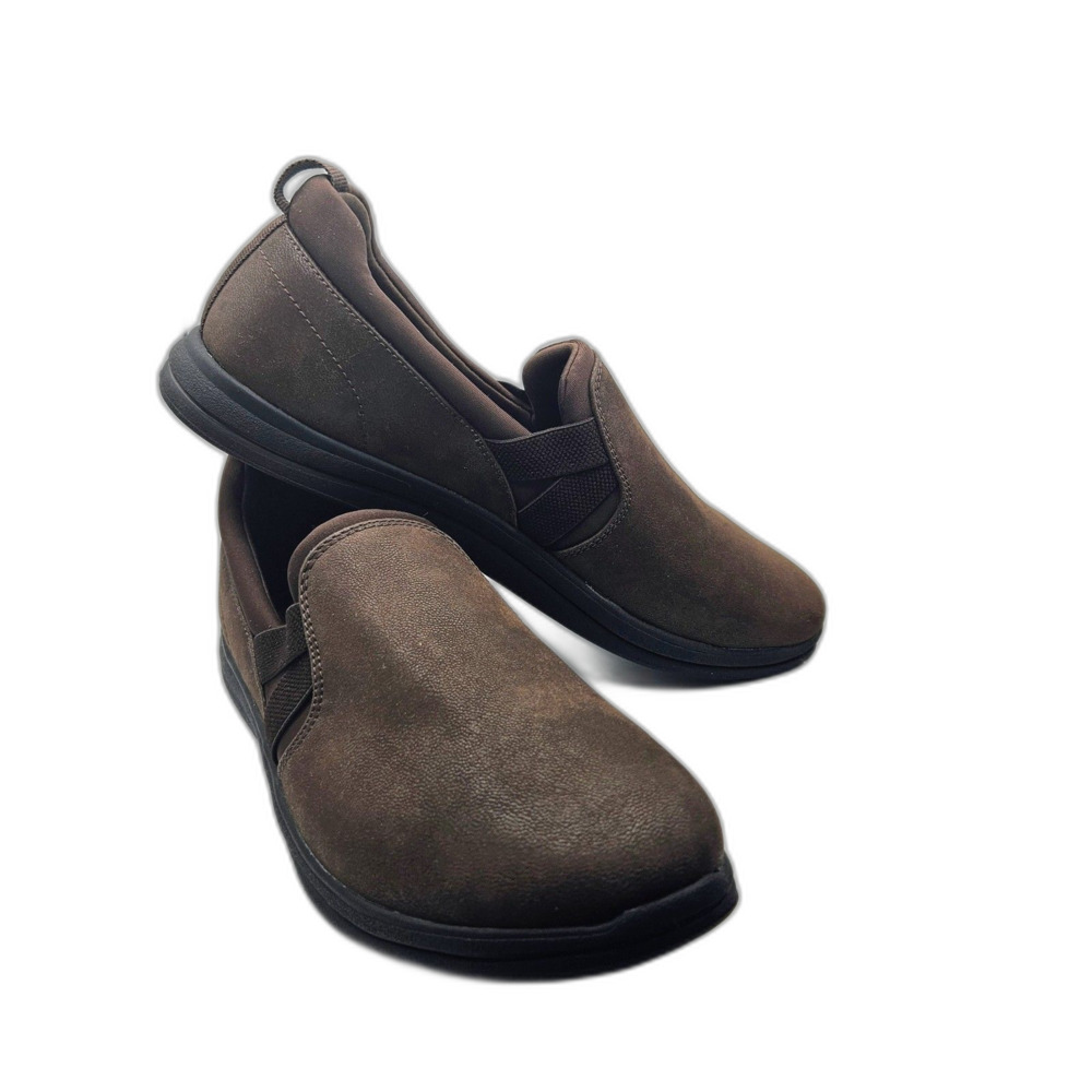 New Clarks Breze Bali CLoudstepper US Size 7 Brown Comfort Shoes $75 Slip-On